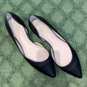 Marc Fisher LTD Sunny D'Orsay flat, black Sz 7